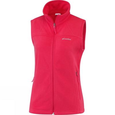 Chaleco Columbia Fast Trek Fleece Mujer - Rojas - Chile LQU318524